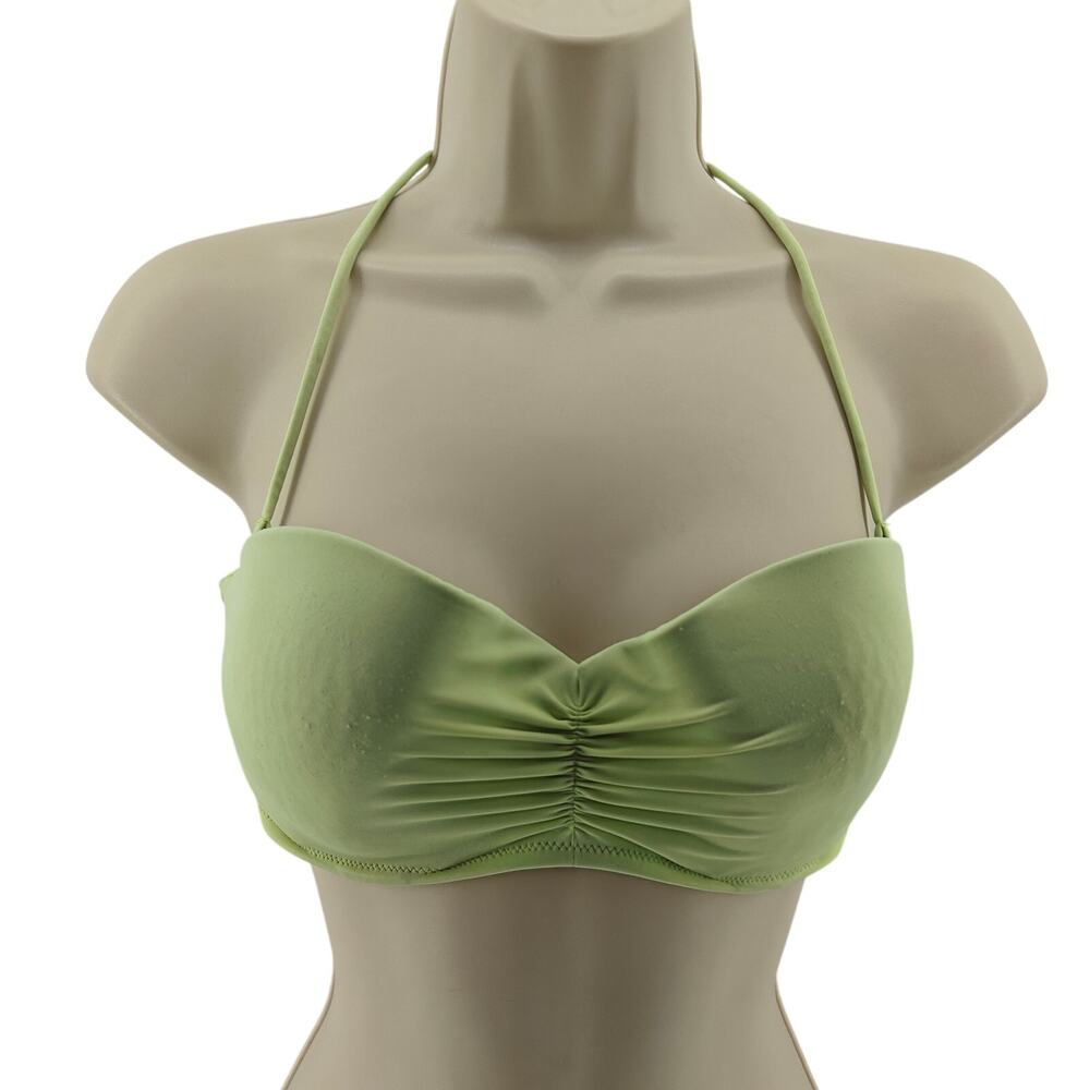 Victoria's Secret Lime Green Bikini Top 34D